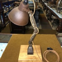 Vintage Articulating Machinists / Engineers Lamp