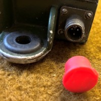 Vintage Pair of Military Armoured Vehicle Lamps