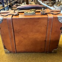 Vintage Leather Cartridge Case