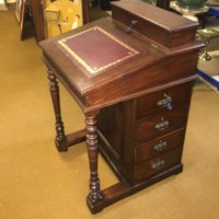 Victorian Mahogany Davenport