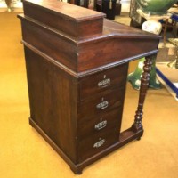 Victorian Mahogany Davenport