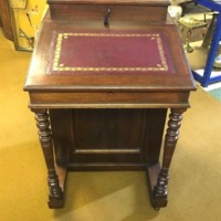 Victorian Mahogany Davenport