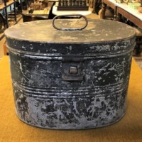 Metal Hat Box