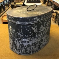 Metal Hat Box