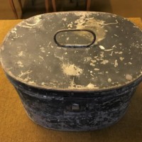 Metal Hat Box