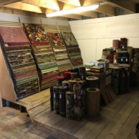 Various Vintage Rugs made from Carpet Remnants, Mix of Hessian and Foam Backed