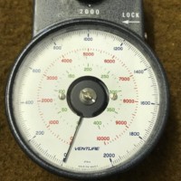 Vintage Venture ATH Handheld Tachometer 0 - 10,000 RPM