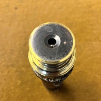 Antique Leather and Brass 3 Draw Telescope