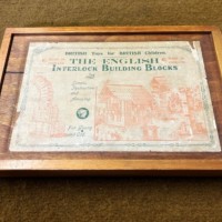 Vintage The English Interlock Building Blocks