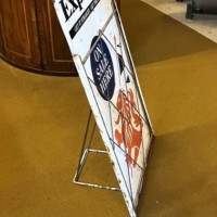 Vintage Scottish Daily Express Newsagents Advertising Sign