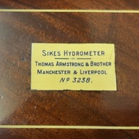 Antique Sikes Hydrometer Retailed by Thomas Armstrong & Brother Manchester & Liverpool