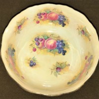 Crown Staffordshire Bowl “Orchard Glory”