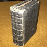 Antique Holy Bible Old and New Testaments