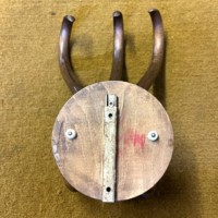 Vintage Thonet Style Wall Mounted Bentwood Coat / Hat Rack