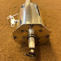 Antique Brass Spit Jack by Salter & Co