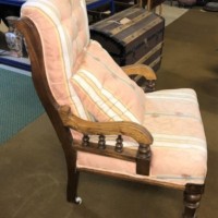 Victorian Button Back Armchair