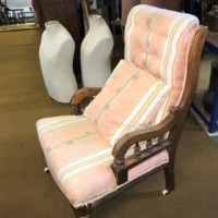 Victorian Button Back Armchair