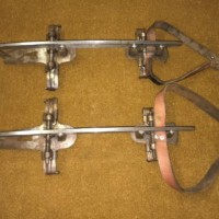 Vintage German Blitz Size 30 Adjustable Ice Skates