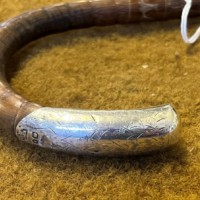 Antique Silver Mounted Partridgewood Walking Stick