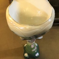 Ceramic Jardiniere and Stand