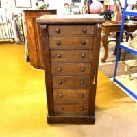 Antique Mahogany Wellington Chest