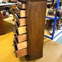 Antique Mahogany Wellington Chest