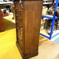 Antique Mahogany Wellington Chest