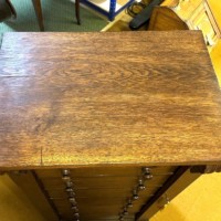 Antique Mahogany Wellington Chest