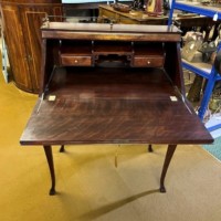Antique French Mahogany "Bureau De Dame" Ladies Fall Front Writing Desk