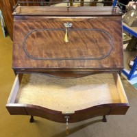 Antique French Mahogany "Bureau De Dame" Ladies Fall Front Writing Desk