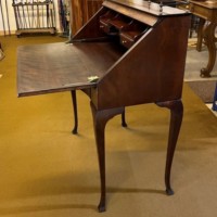 Antique French Mahogany "Bureau De Dame" Ladies Fall Front Writing Desk