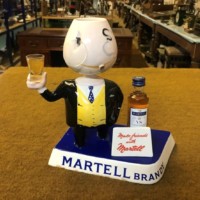 Vintage Martell Brandy "Martell Man" Bar Advertising Figure