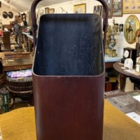 Vintage Mallod Bentwood Coal Scuttle