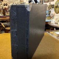 Antique Opticians Travelling Eye Testing Kit Complete with Trial Lenses and Adjustable Frame