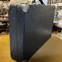 Antique Opticians Travelling Eye Testing Kit Complete with Trial Lenses and Adjustable Frame