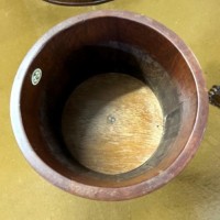 Antique Oak Barrel Planter by R.A. Lister Co Ltd Dursley England