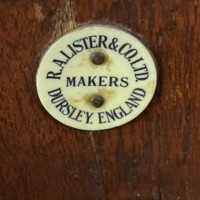 Antique Oak Barrel Planter by R.A. Lister Co Ltd Dursley England