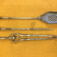 Antique Steel ﻿Fireside Companion Set