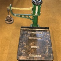 Vintage Platform Scales J D Collins Aberdeen