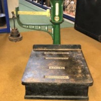 Vintage Platform Scales J D Collins Aberdeen