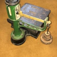 Vintage Platform Scales J D Collins Aberdeen