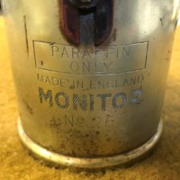 Vintage Monitor No 26 Brass Paraffin Blow Torch/Lamp