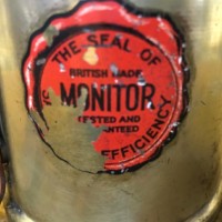 Vintage Monitor No 26 Brass Paraffin Blow Torch/Lamp