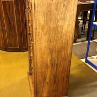 Victorian Figured Walnut Wellington Chest