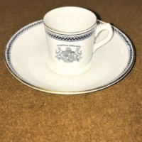 Coffee Cup & Saucer Set Invercauld Arms Ballater