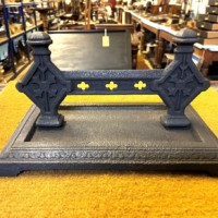 Victorian Cast Iron Boot Scraper from the Falkirk Foundry Scotland