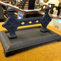 Victorian Cast Iron Boot Scraper from the Falkirk Foundry Scotland