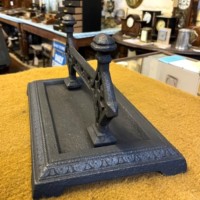 Victorian Cast Iron Boot Scraper from the Falkirk Foundry Scotland