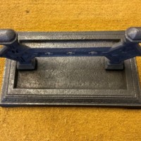 Victorian Cast Iron Boot Scraper from the Falkirk Foundry Scotland
