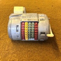 Vintage ALMEX Type A Bus Conductors Ticket Machine